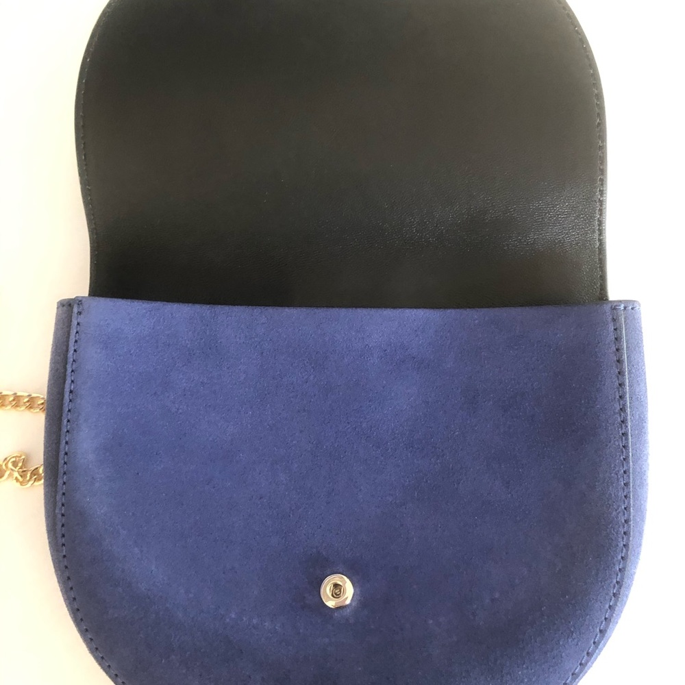 Blue suede Theory Whitney crossbody - Picture 10 of 10